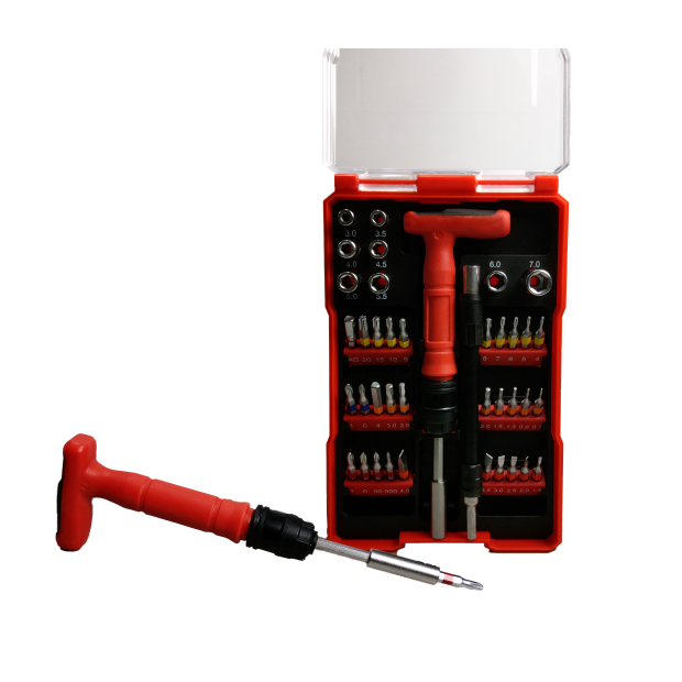 Screwdriver Bit Sets40Pce Precison Bit _ Driver T-Handle.png